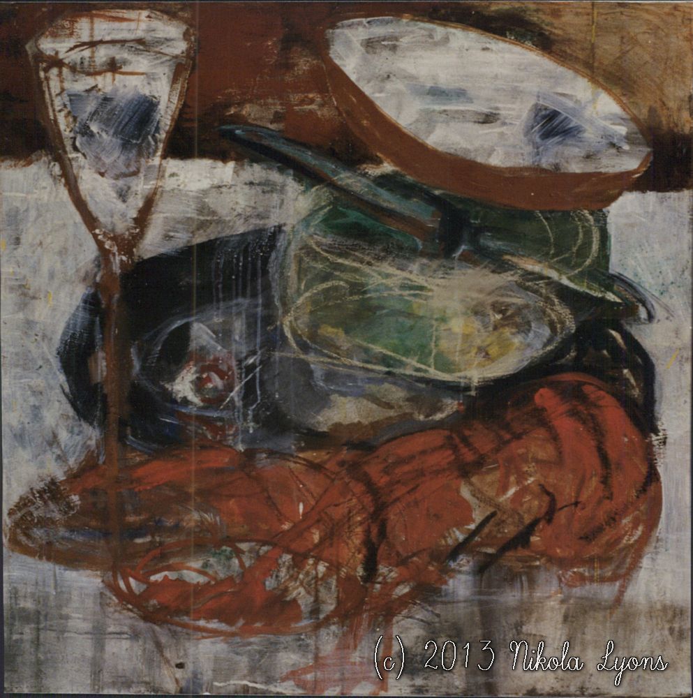 Nikola Lyons: Still Life With Lobster